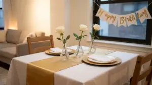 11 Apartment Birthday Table Decoration Ideas for Small Spaces