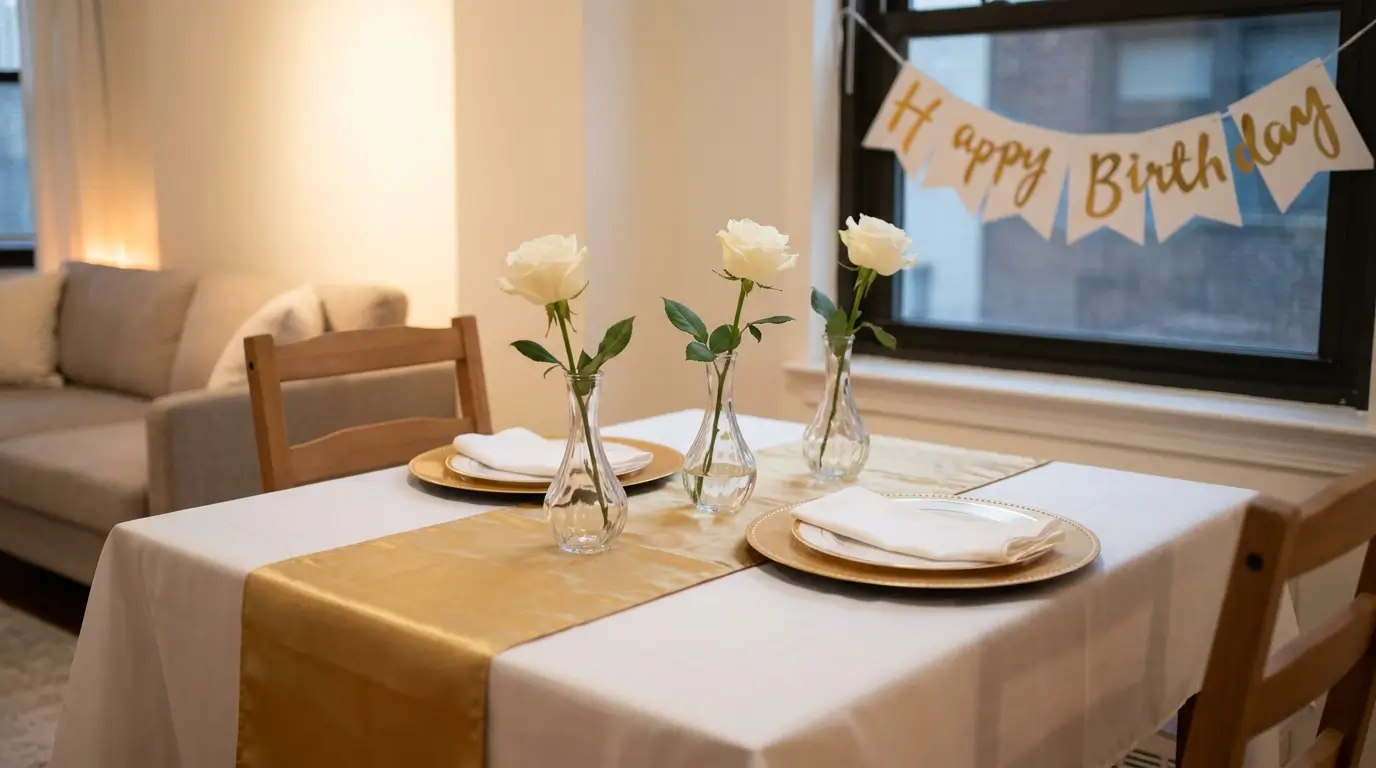 11 Apartment Birthday Table Decoration Ideas for Small Spaces