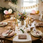 Birthday Table Decorations Ideas for Small Parties