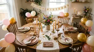 Birthday Table Decorations Ideas for Small Parties