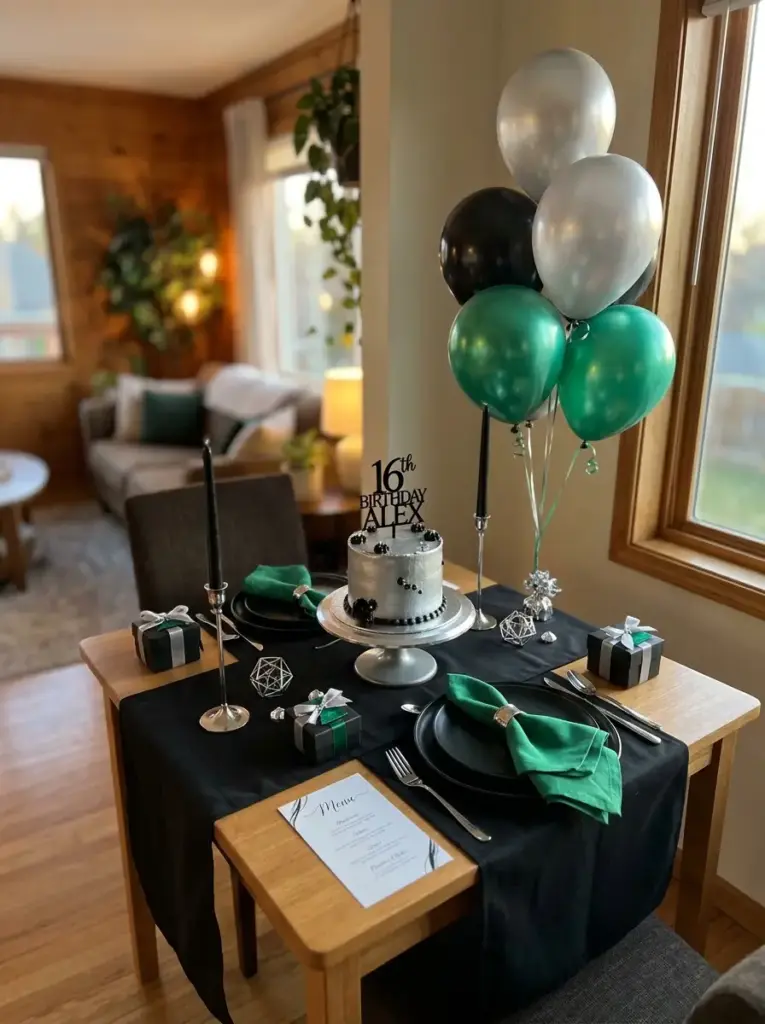 Choose a Simple Color Theme for a Small Table