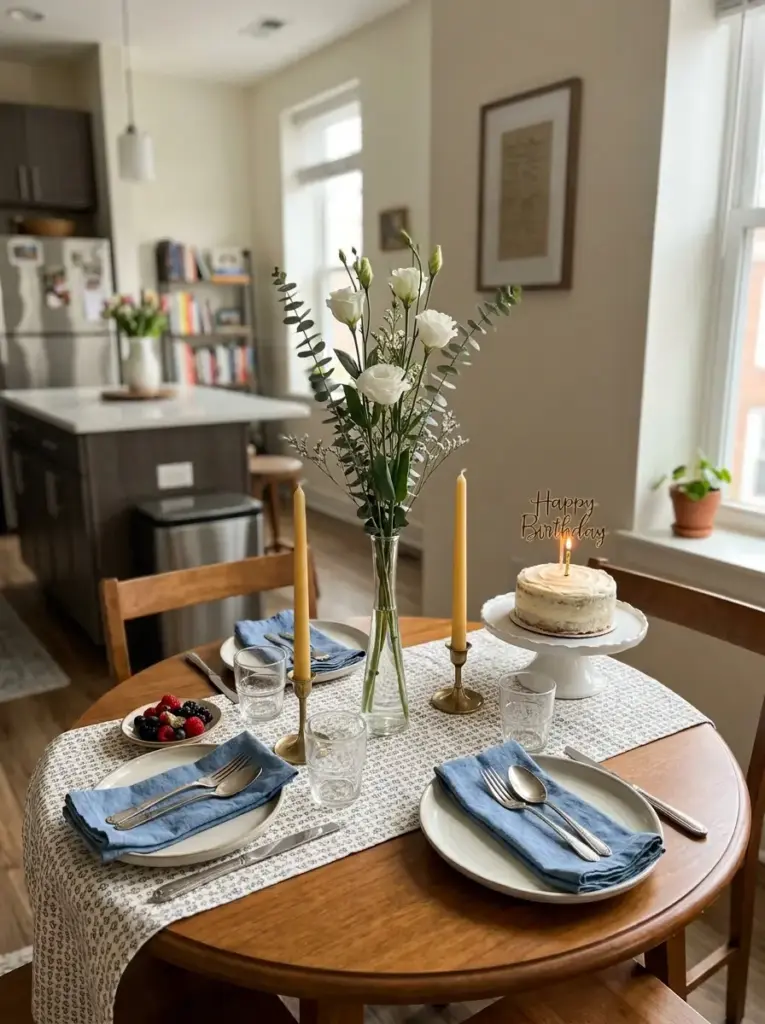Create a Compact Birthday Centerpiece