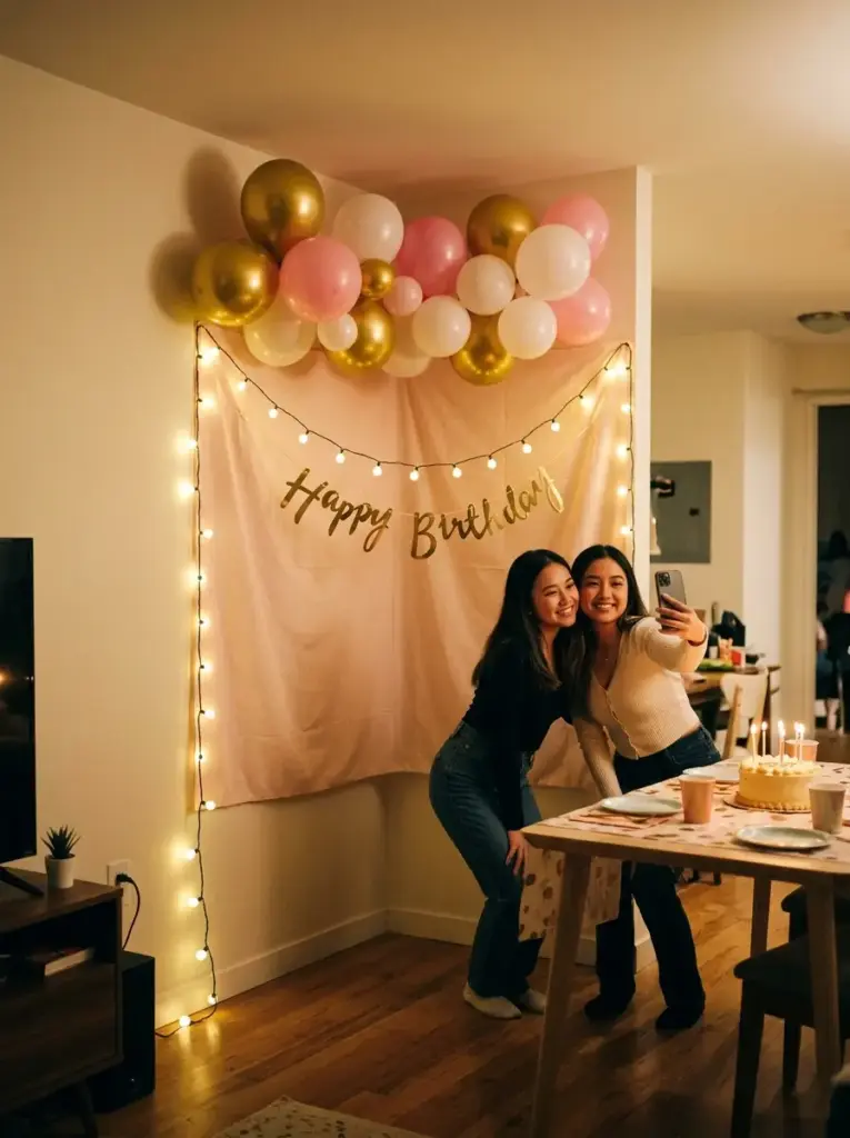 Create a Photo-Friendly Birthday Corner