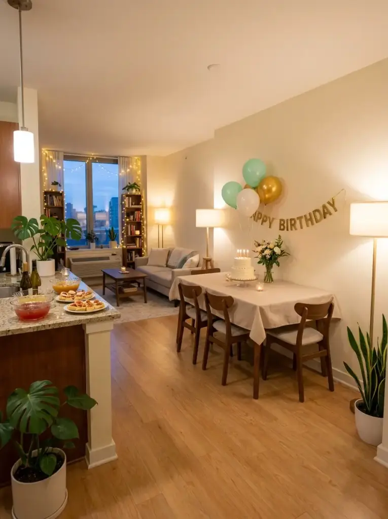 Match Furniture Layout With the Party Setup